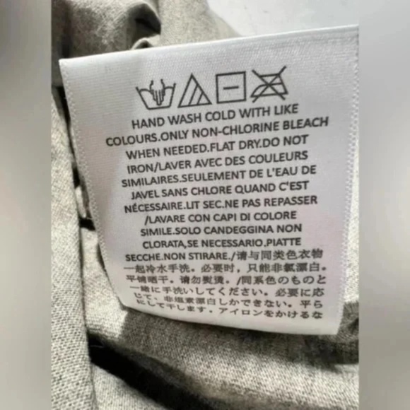 New Essentials Fear of God dark oatmeal gray oversized tee Shirt men's Small - Picture 6 of 7